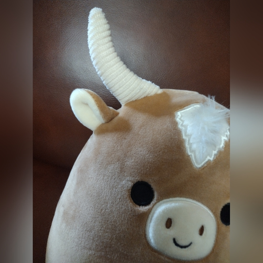 Original Squishmallows Wilfred Highland Longhorn Cow - Picture 2 of 6